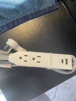 CyberPower 6-Ft Braided Power Strip – USB-C & USB-A Ports