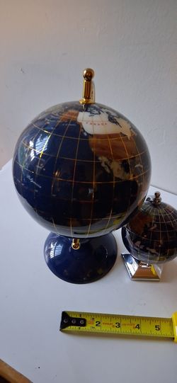 Two Gemstone World Globe 