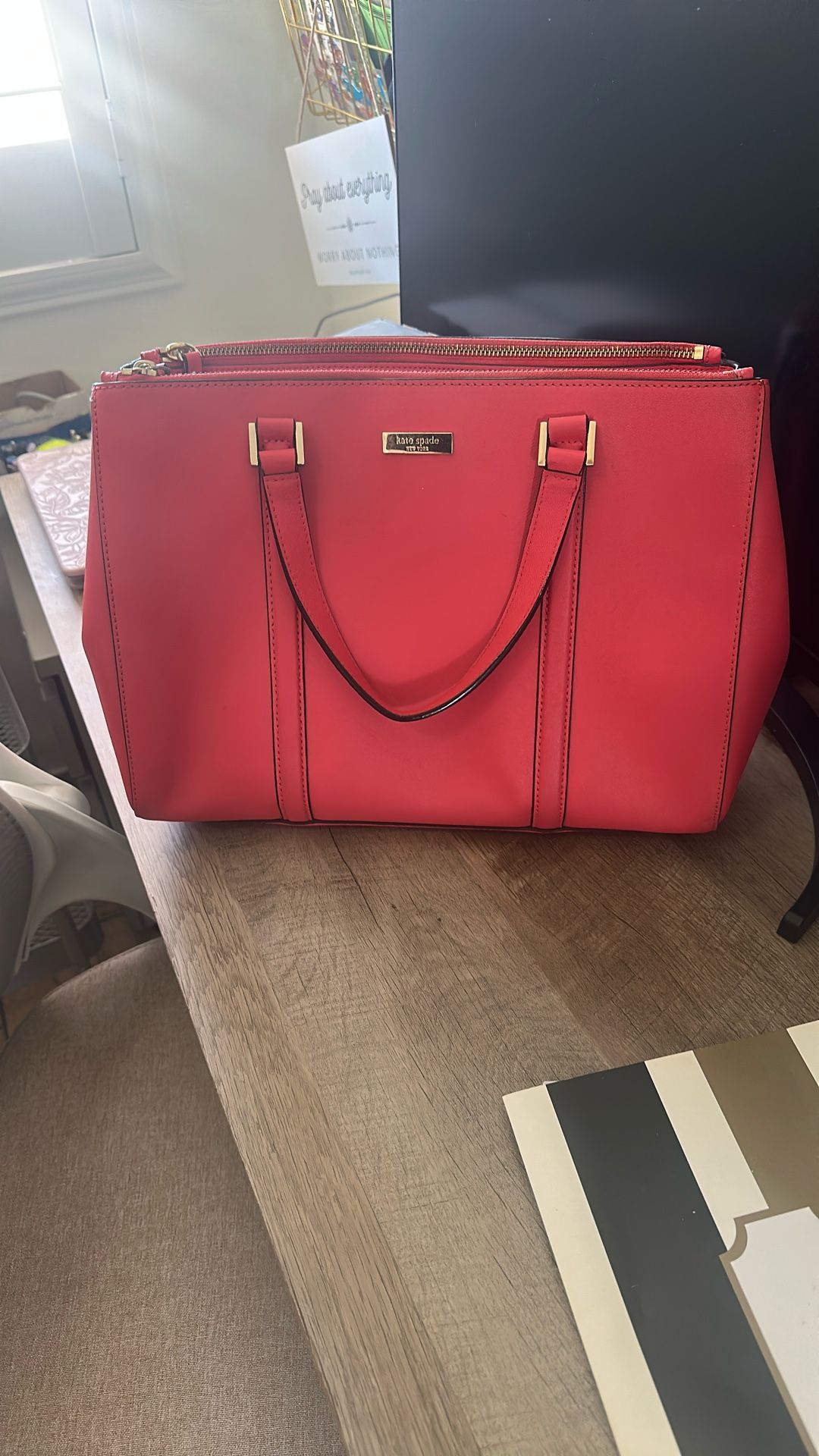 Kate Spade Purse Coral