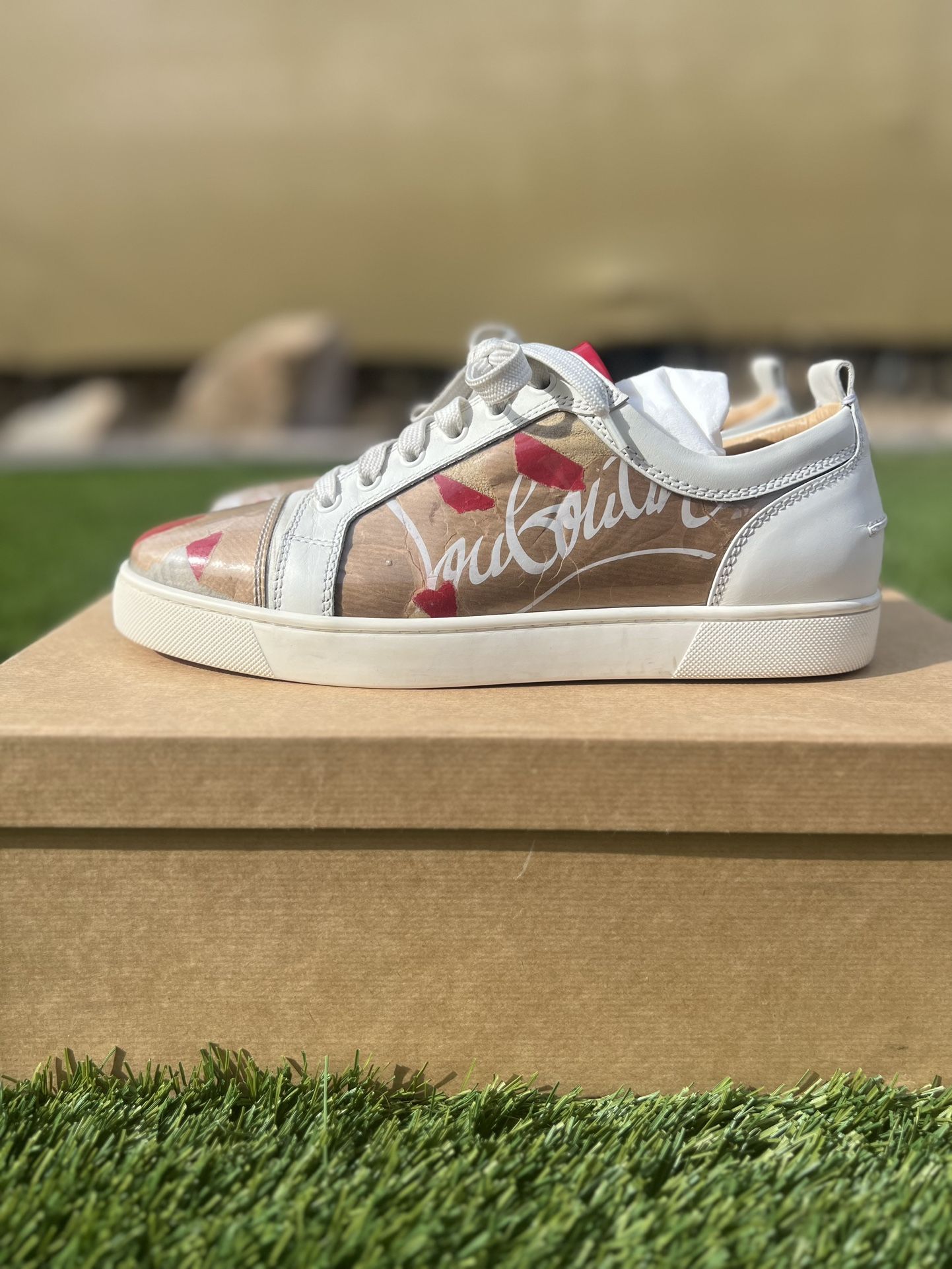 Christian Louboutin ‘Kraft Paper’ Red Bottoms