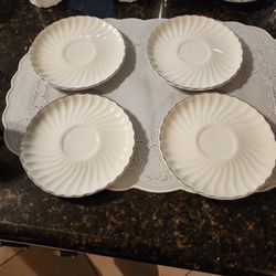 Mid Century Small Saucers