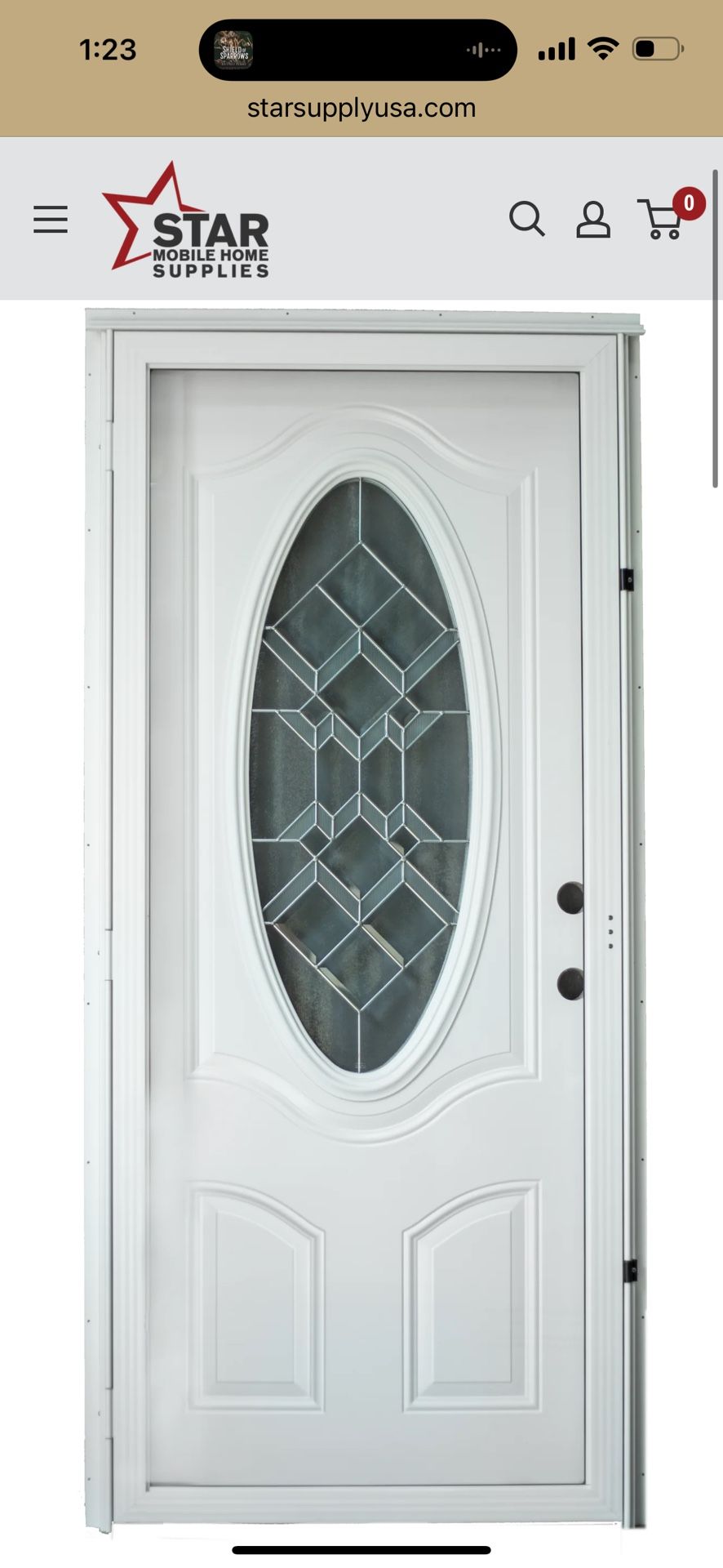 Front Door Perfect For Manufactured Homes