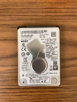 HGST 1TB 2.5" SATA Hard Drive 5400RPM