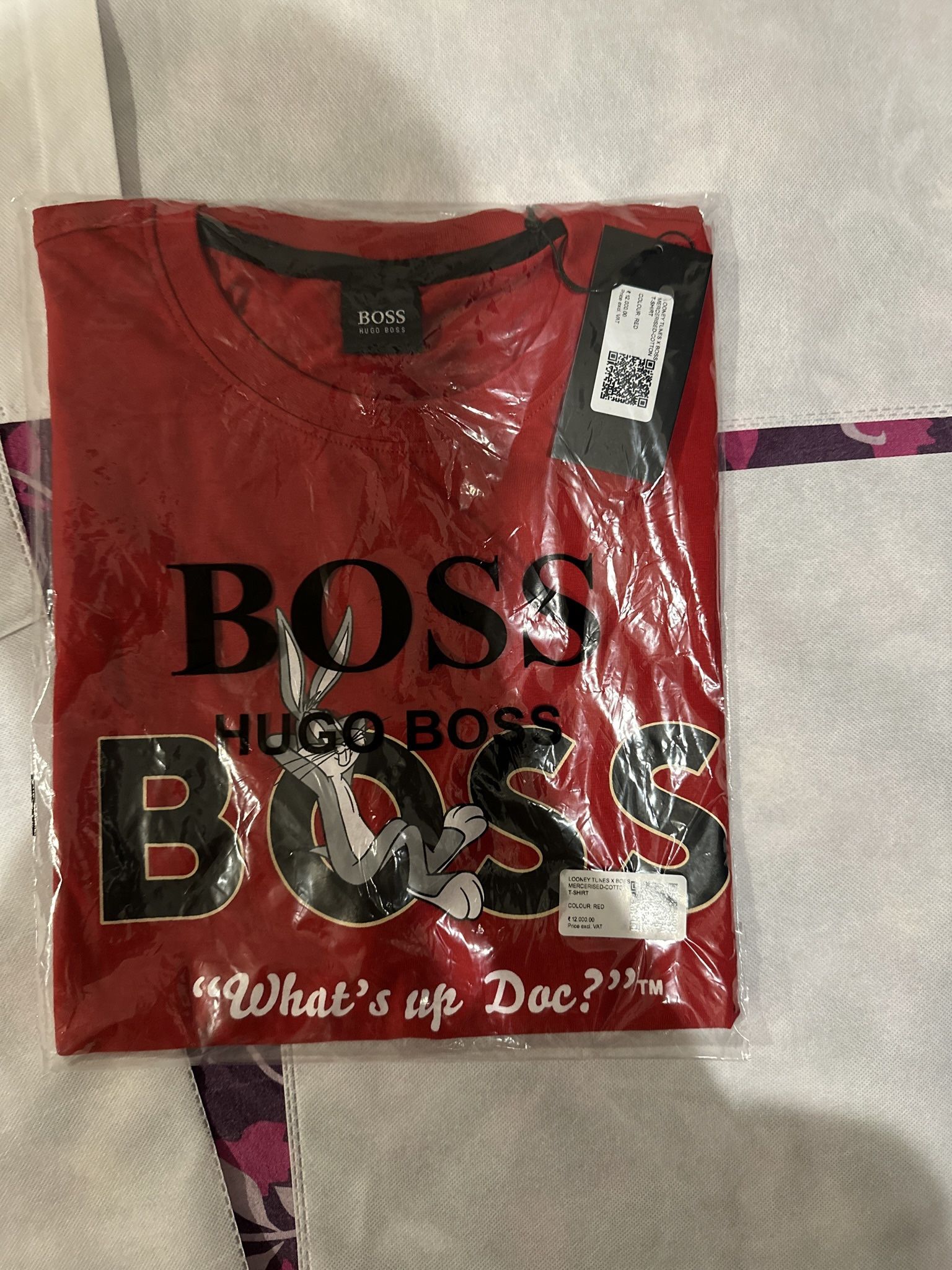 Rental Cars Hugo Boss Orange Man T Shirt Hugo Boss “Whats Up Doc