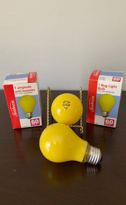 2 BUG LIGHT bulbs NEW in box