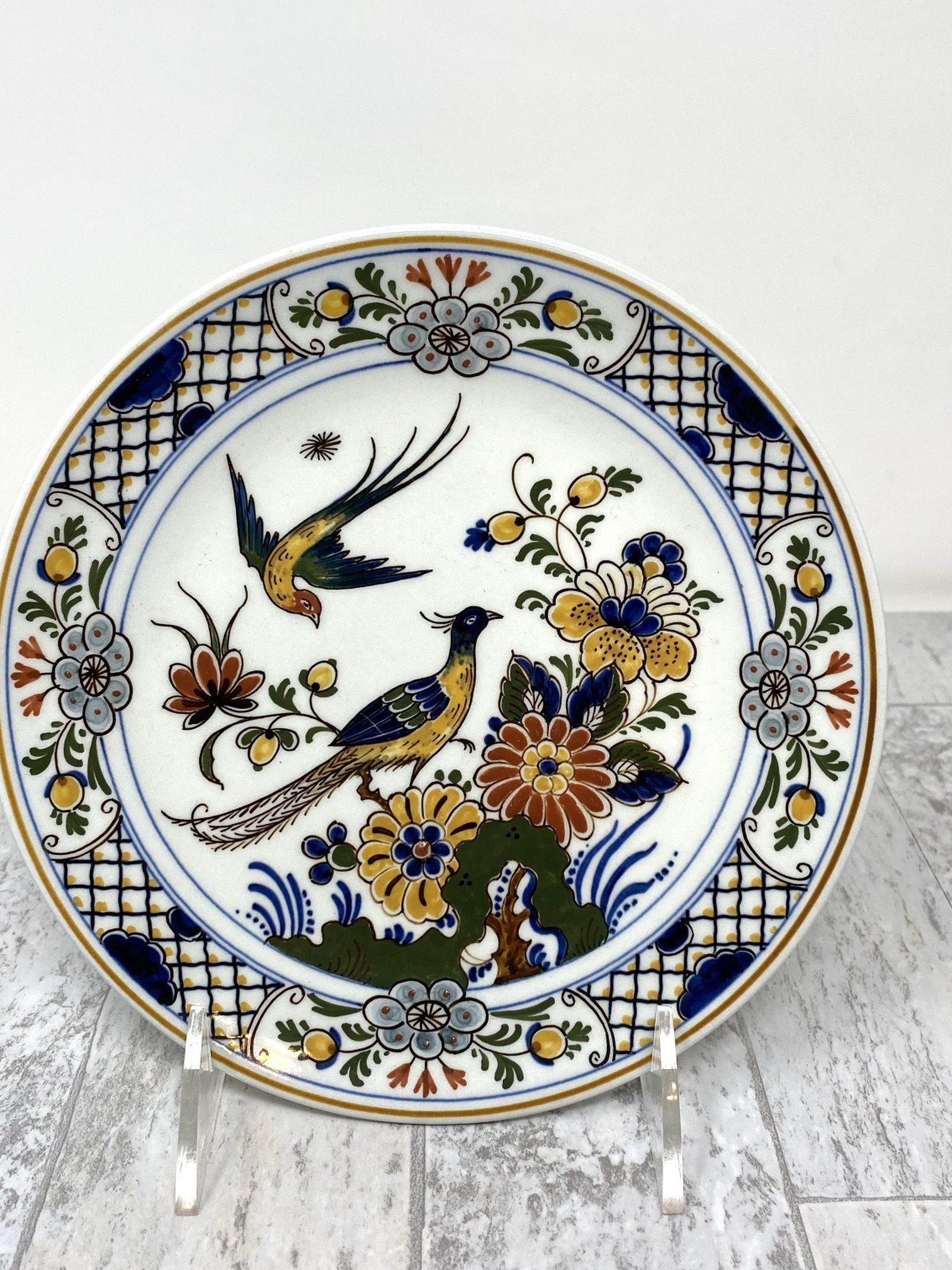 7” Royal Delft Koninklijke Porceleyne Fles Plate