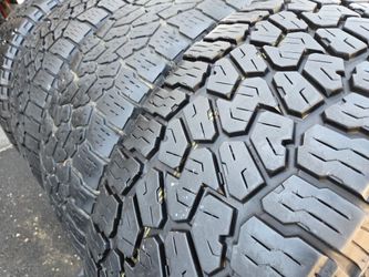 4 used tires Lt285 70r17 Falken Wldpeak AT3  $$290.00