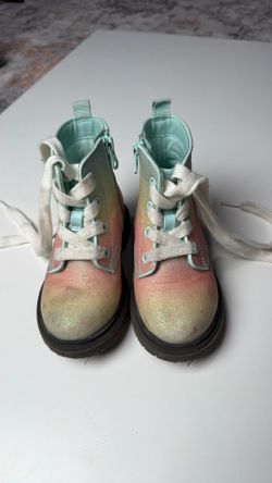 Kids Rainbow Boots -Size 9 (used)