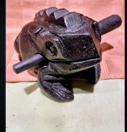 
Musical Wooden Frog Toy