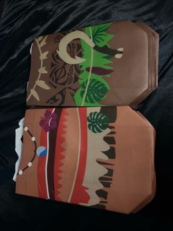 Moana favor bags