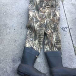 SuperMag Chest Waders For Men True Timber 12R