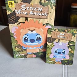 Stitch Wild Animal Series Plush Blind Box