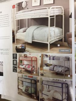 Twin Bunkbed Solid Metal new in the box