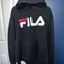 FILA Black XL Hoodie 