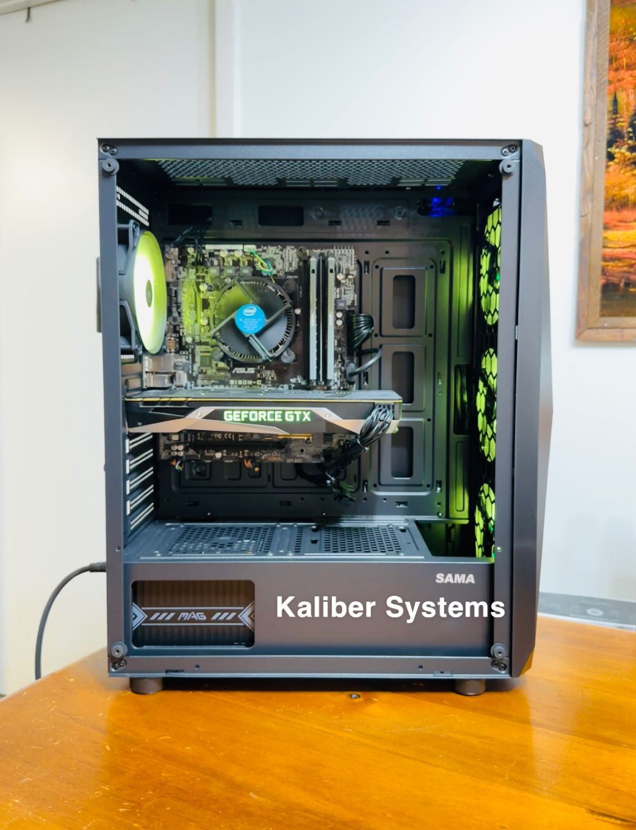 Custom Gaming Computer with Intel i5 6500, 1070 GTX 8GB, 512GB SSD