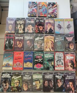 31 Horror VHS Tapes