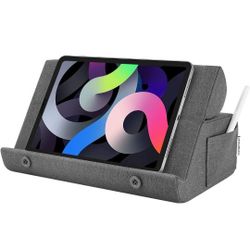 MoKo Tablet Pillow Holder, Foldable Soft Pillow Tablet Stand 
