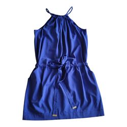 Rachel Roy Royal Blue Halter Dress – Size M
