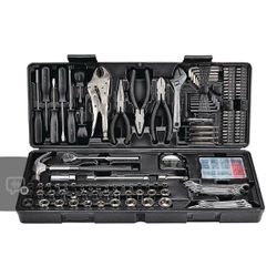 PITTSBURGH Tool Set with Case, 130 Piece