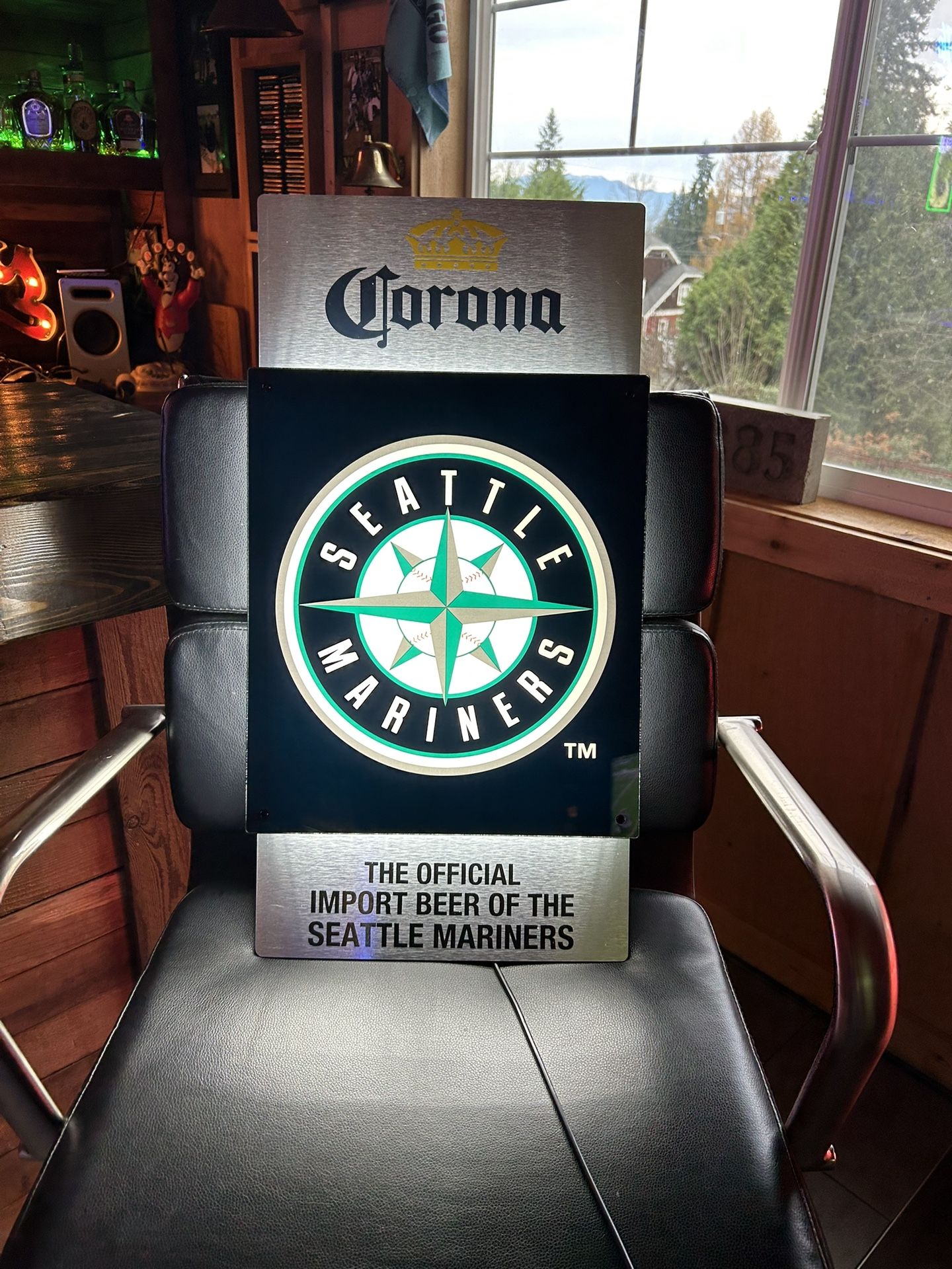 Seattle Mariners Corona LED Beer Sign