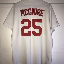Vintage Cardinals Mark McGuire Authentic Jersey Majestic size Large