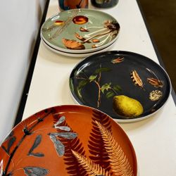  Anthropologie plates + mugs set (9 pieces)