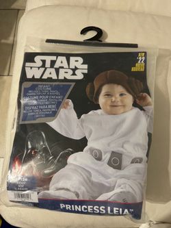 Star Wars Princess Leia official infant deluxe costume