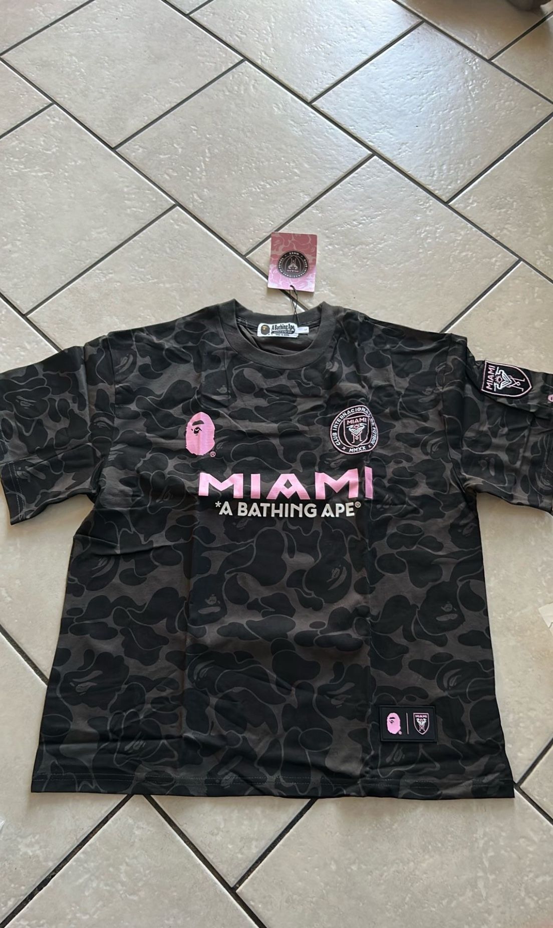 Bape X Miami Jersey 