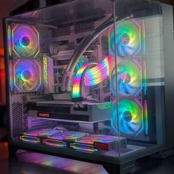 Premium Custom Gaming PC, Ryzen 7 X3D, Nvidia RTX 3090 24GB, 64GB, 6TB