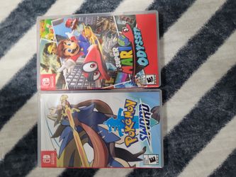 Mario Odyssey + Pokémon Shield (Switch)