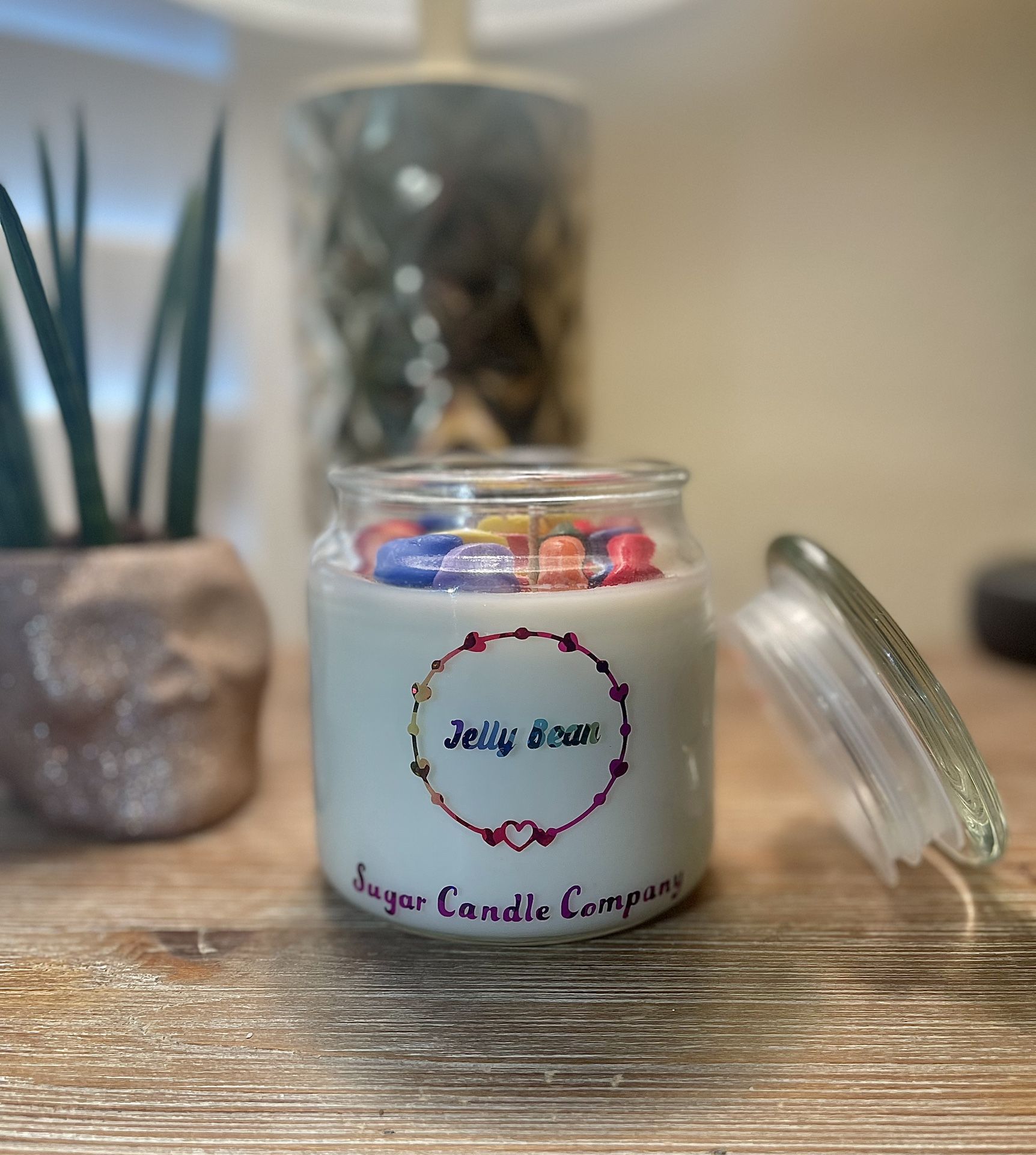 Handmade Soy Candle Jelly Bean Scent 17oz for Sale in Chandler, AZ