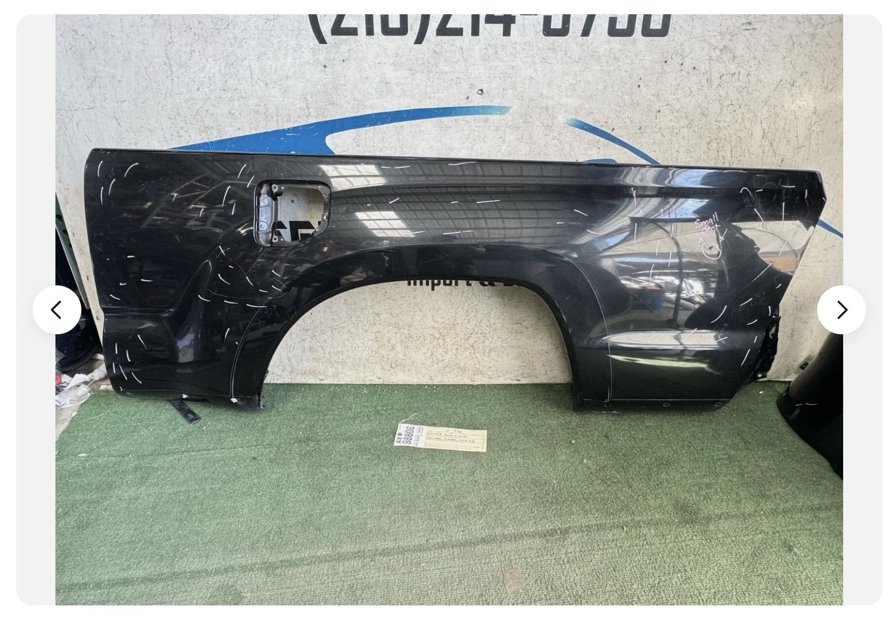 w/smallcracks 2005 - 2015 TOYOTA TACOMA X-RUNNER REAR LEFT DRIVER BED OEM AX98806