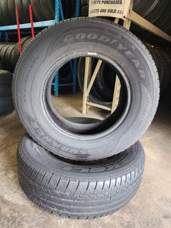 🔥 (2) 225 70 16 Tires