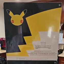 2 Pokemon Center 25th Celebrating Etb