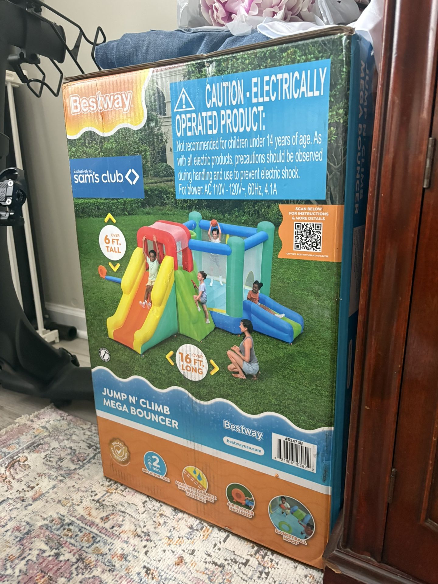 Jump And Climb Mega Bouncer