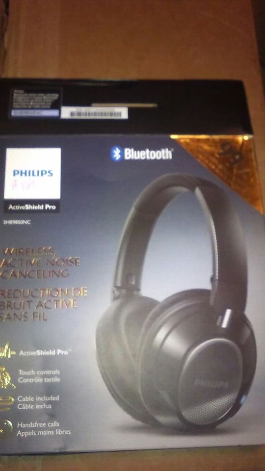 Bluetooth active shield pro philips headphones