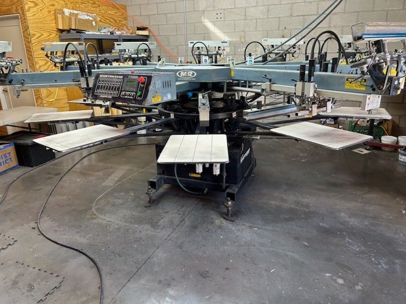 M&R Sportsman Screen Print Press