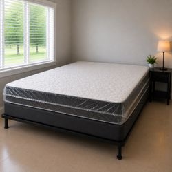 King Size Mattress 10” Inches Thick New From Factory, Wrapped In Plastic Same Day Delivery And Available in All Sizes