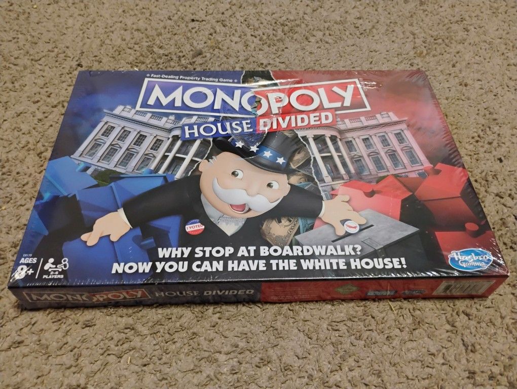 Monopoly Board Game (HOUSE DIVIDED)