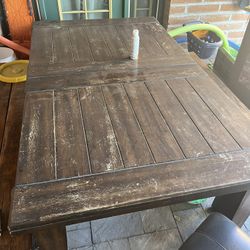 Wood Table