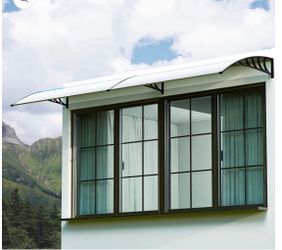 Patio Front Door Awning Window Sun Rain Protection Shelter Canopy