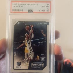 Ja Morant Panini Threads Rookie Card 
