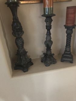 Big nice candle holders