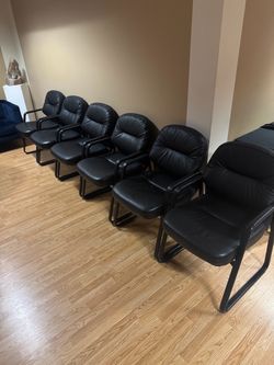 OFFICE / MEETING CHAIRS — $20 EACH OR $100 FOR ALL 6!