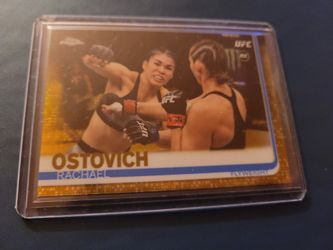 Ufc Topps Rachel Ostovich 