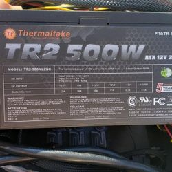 Thermaltake TR2 500W, very new, upgraded pc.