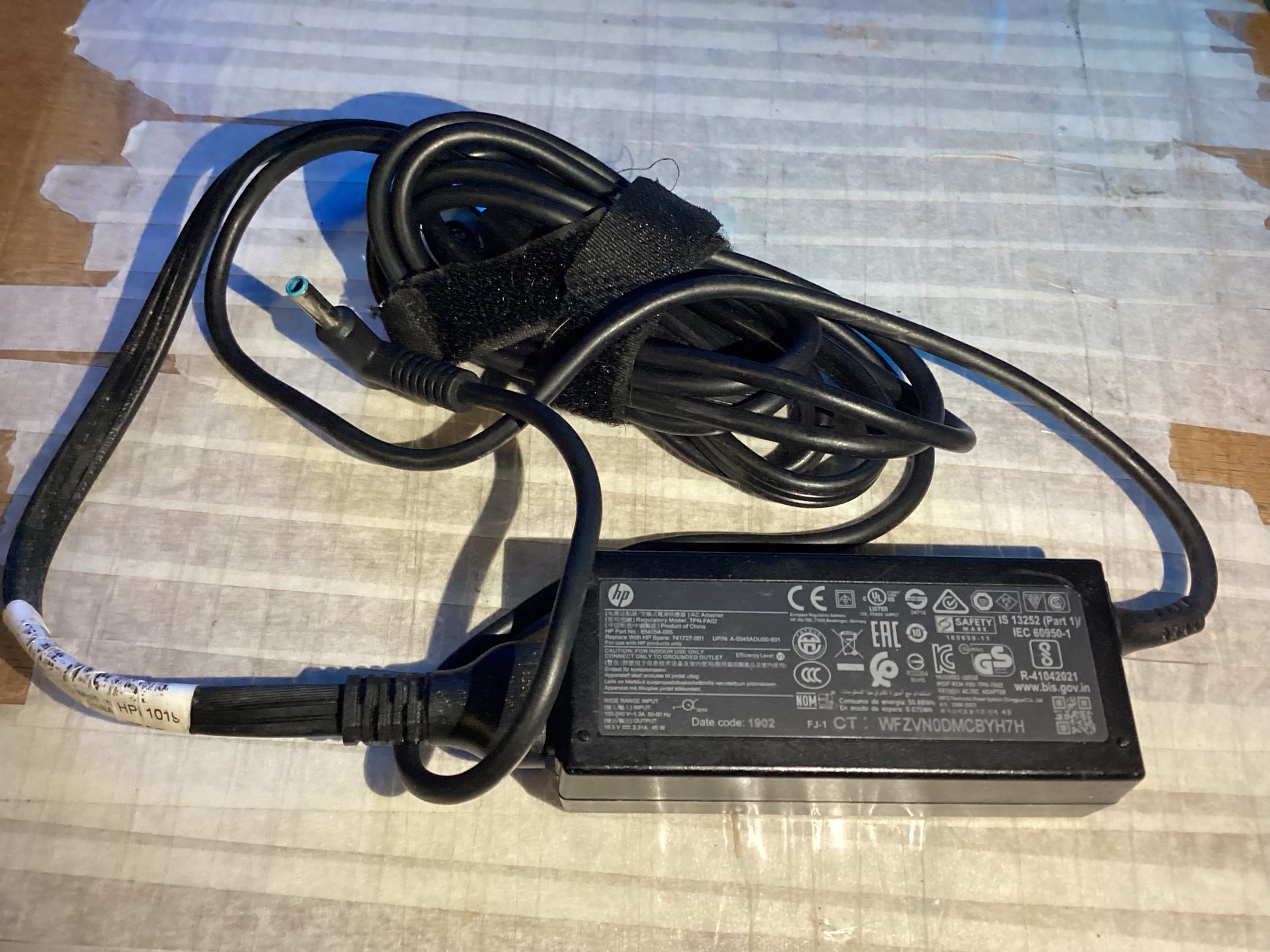 OEM HP Laptop Charger AC Adapter 19.5V 2.31A 45W Blue Tip TPN-FA02