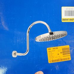 9inch Round Shower Head With Extended Arm For Taller People