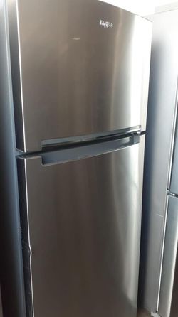 Whirlpool Top Mount Stainless Steel Fridge
