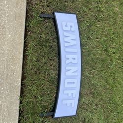 Smirnoff 2Sided Light Up Sign